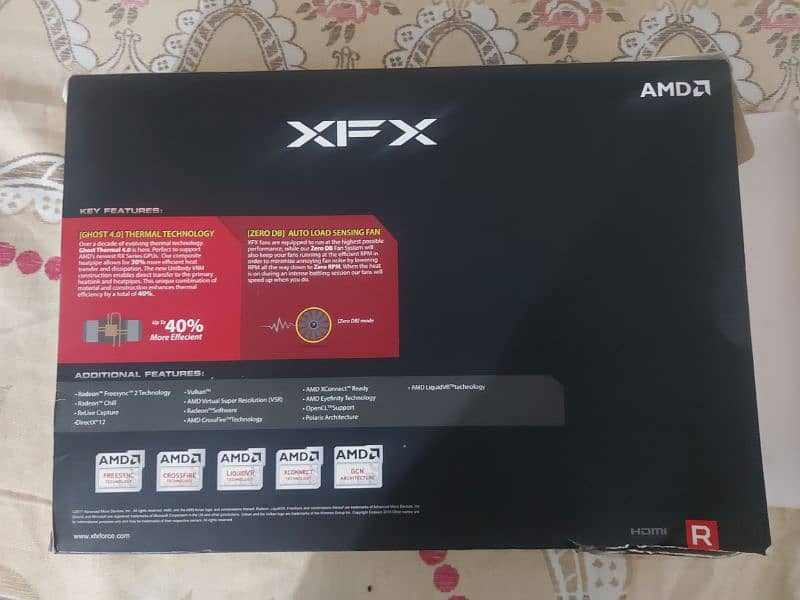 XFX Radeon RX 580 8GB GDDR5 1