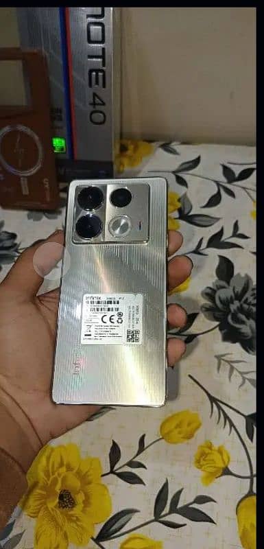 infinix note 40, 16ram 256gb 45 Watts ka charger 1