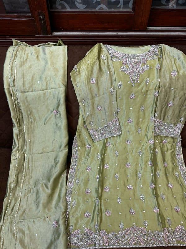 hand embroidery suits 3 pc 2