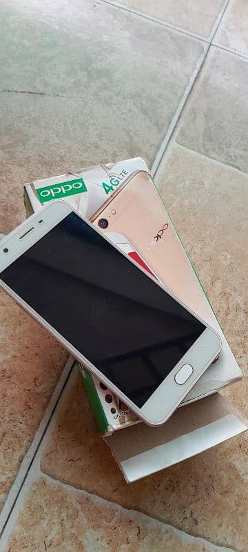 oppo A57 with box 2