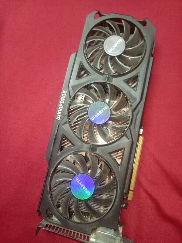 AMD RADEON R9 270X 4GB GRAPHIC CARD AND PSU 1