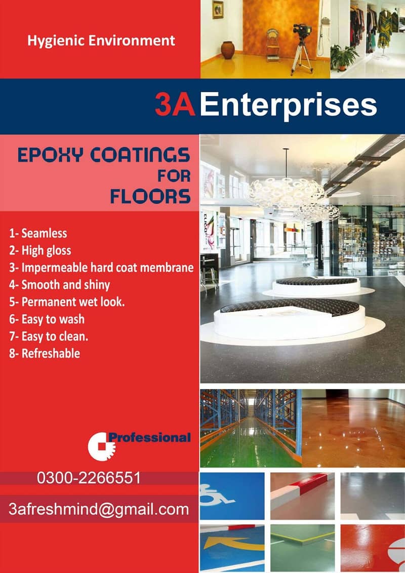 Floor Epoxy Coating and 3D flooring 1