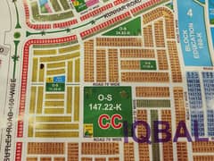 PRIME LOCTION PLOT LDA CITY LAHORE PHASE 1 CC block 10 MARLA PLOT FOR SALE 0