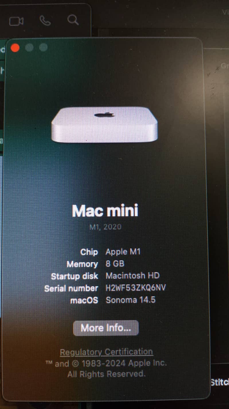 mac mini m1 for sale, with box and complete accessories 1