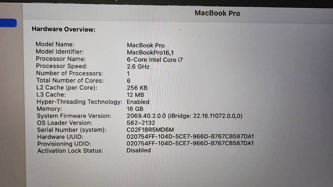 MacBook Pro 16-inch 2019 A2141 4