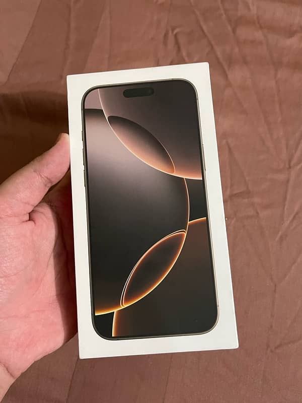 Iphone 16 Pro Max 512GB LLA Desert Titanium 9