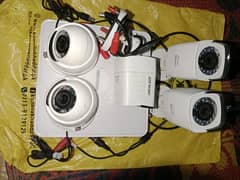 HIKVISION 05 CAMERA'S WITH DVR 0