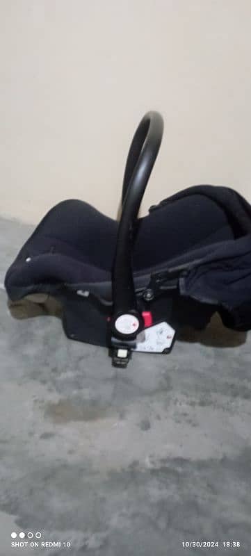 baby pram with car seat. . good condition. . 2