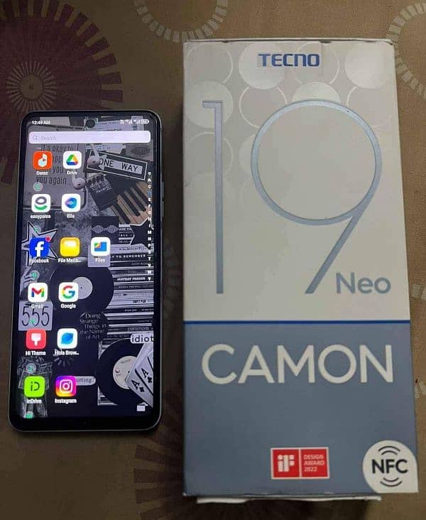 tecno camon 19 neo 2