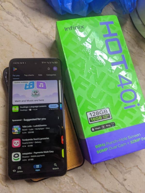 Infinix 40i condition 10x10 8 128GB urgent for sale full grunty 1