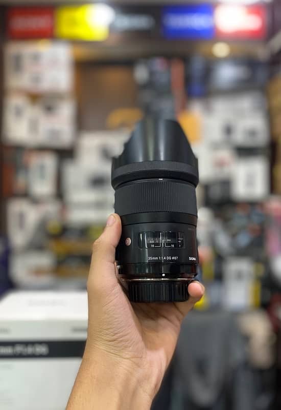 Sigma 35mm f/1.4 Dg Hsm Lens For Nikon (0300-5106150) 1