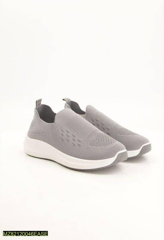 Women's Comfortable Walking Sneakers-Grey 0