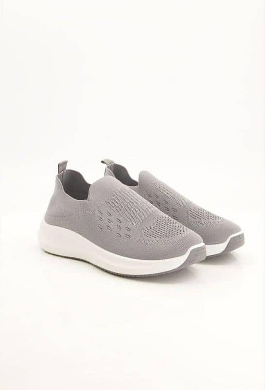 Women's Comfortable Walking Sneakers-Grey 3