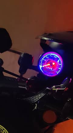 Round Meter for cafe racer