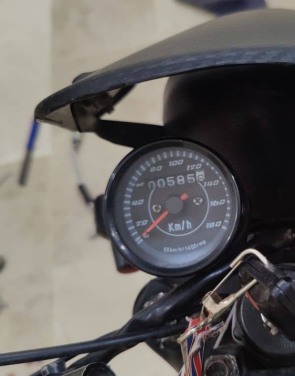 Round Meter for cafe racer 1