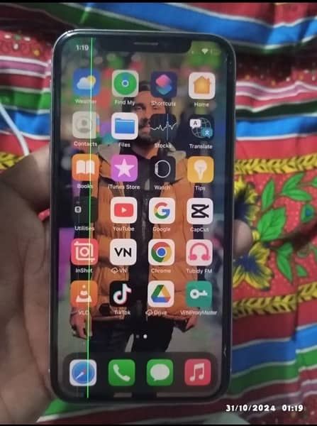 iphone X 64gb non pta bypas water pack battry health 64% no open 0