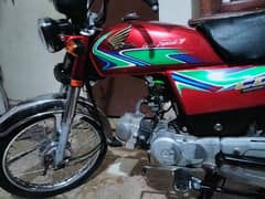 Honda CD 70 Karachi number excellent and original condition new condit