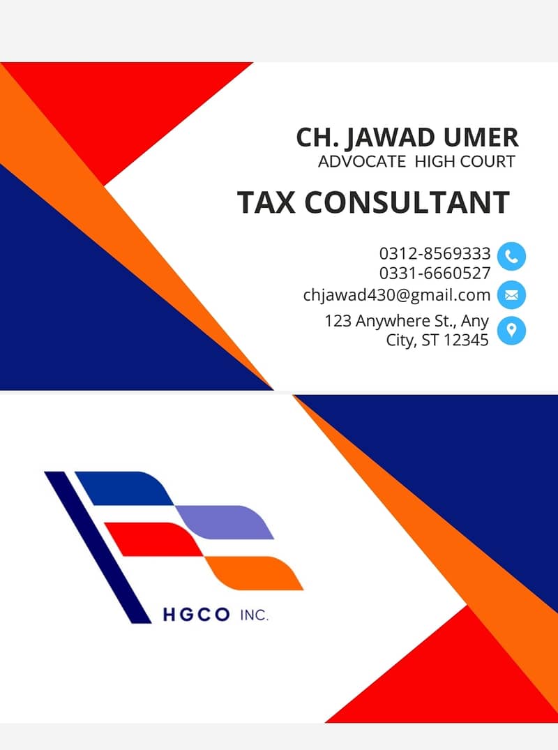 Tax Consultant,Legal Advisor, 1