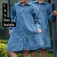 soft denim frock