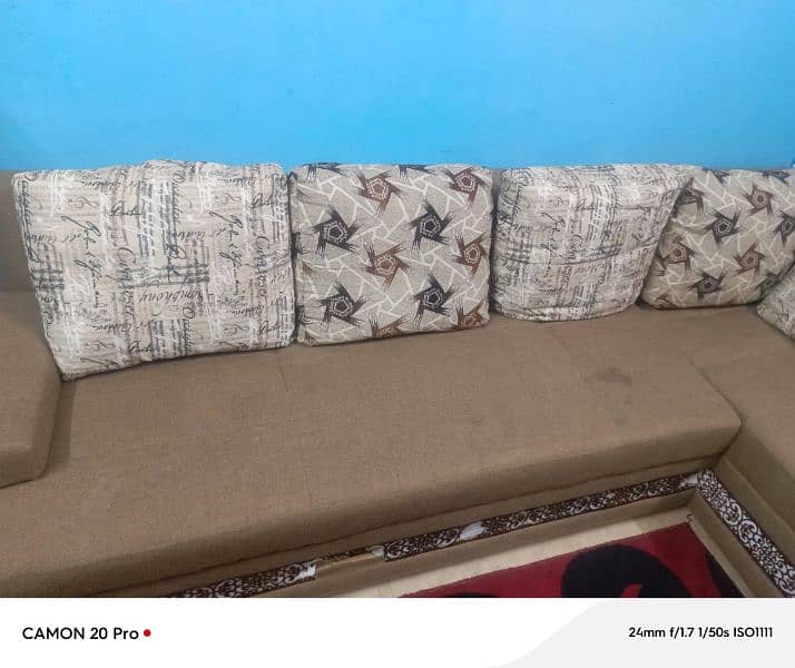 L shaped Sofa 1