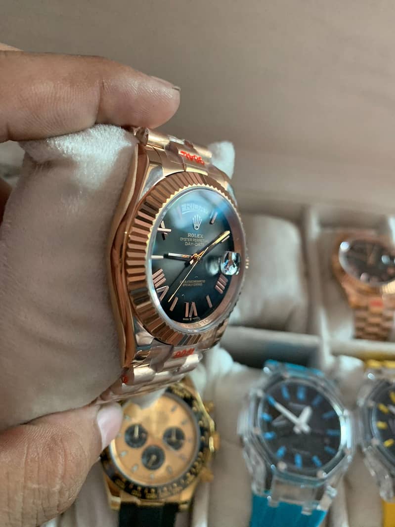 Rolex rose gold day date Automatic watch 1