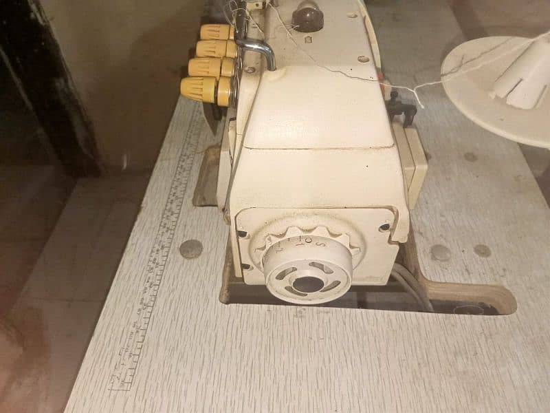 shiruba overlock machine genuine condition 4