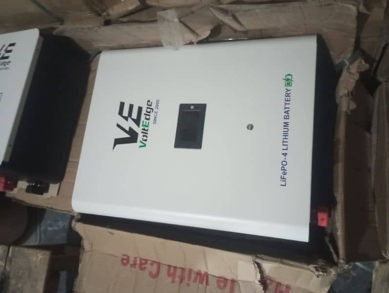 12v Solar batteries for house backup with 2 years warranty and 8Y life 1