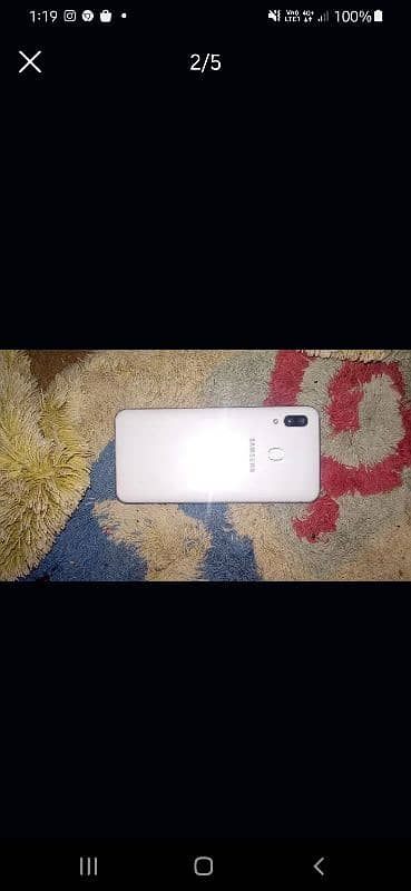 Samsung A30 used only panel change 10 by 10 condition without box 3