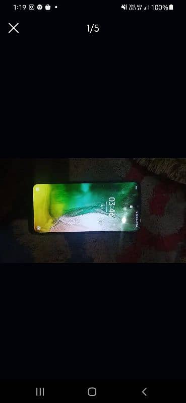 Samsung A30 used only panel change 10 by 10 condition without box 4