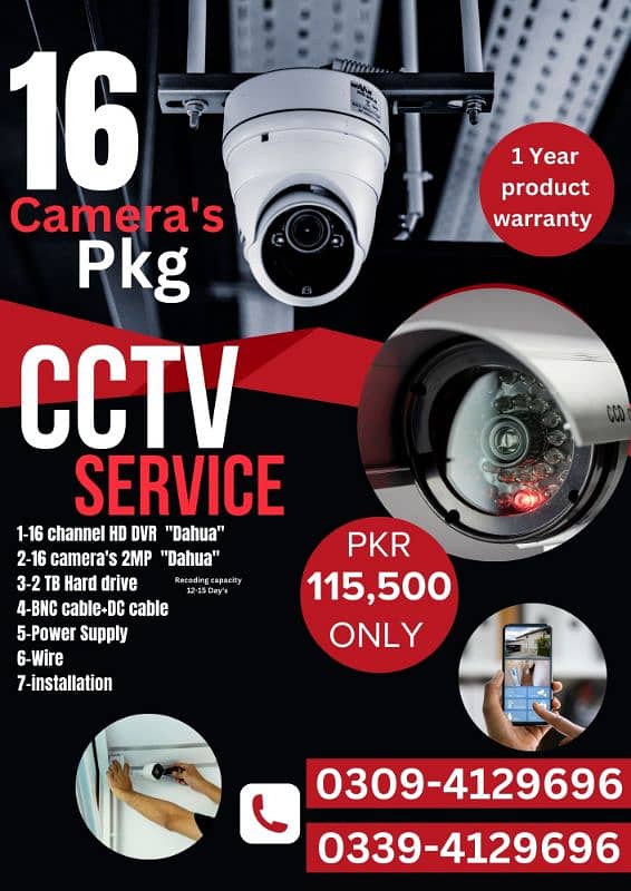 CCTV camera's Installation 2