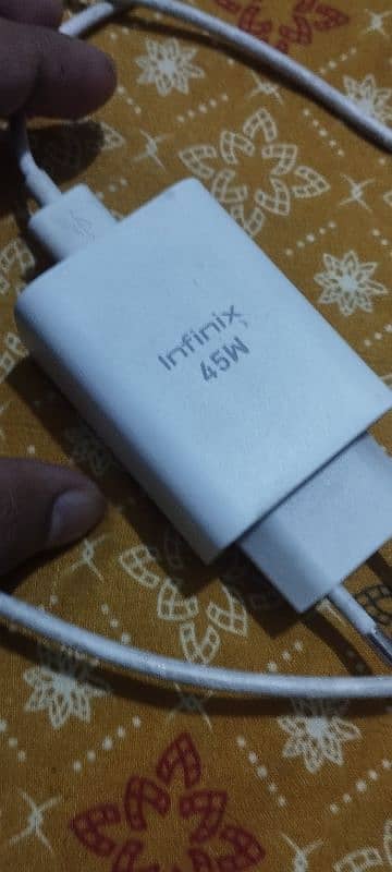 Infinix zero 30 charger 45 watt genius 1