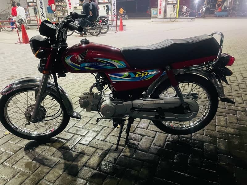 honda CD 70cc 24 modle  i like a new bike 1