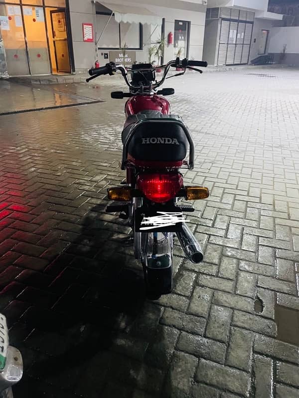 honda CD 70cc 24 modle  i like a new bike 4