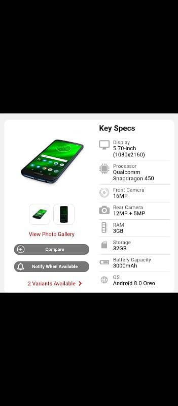 MOTO G6 FOR SALE CONDITION 10/8 2