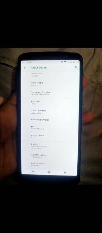 MOTO G6 FOR SALE CONDITION 10/8 4