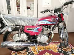 honda 125 2024 brand new bike  5th month ki hai