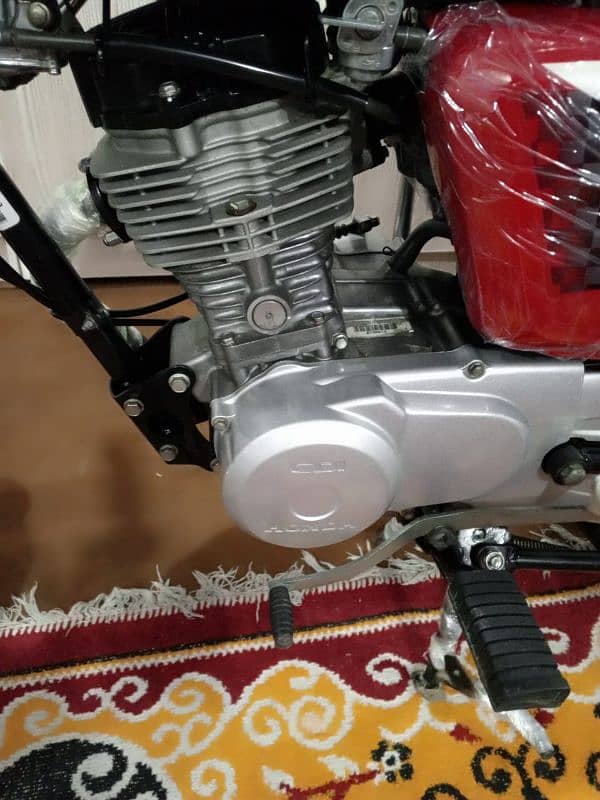 honda 125 2024 brand new bike  5th month ki hai 1