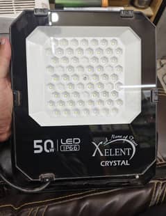 50 watt water resistantance  Xelent crystal light