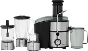 Krypton 4-IN-1 Stainless Steel Blender and Juice Extractor