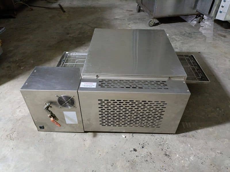 conveyor belt pizza oven gasro Korean 18" upper panel genuine fresh 1