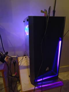 GAMING PC WITH 60 HZ MONITOR AND ACCESSORIES PLUS ALL BOXES