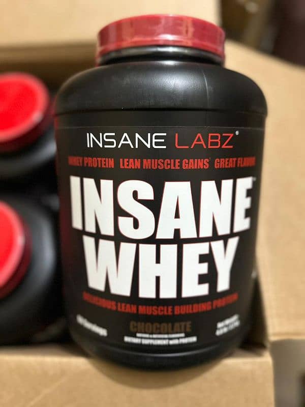 Whey Protein and Isolate Whey Protein Supplement 5