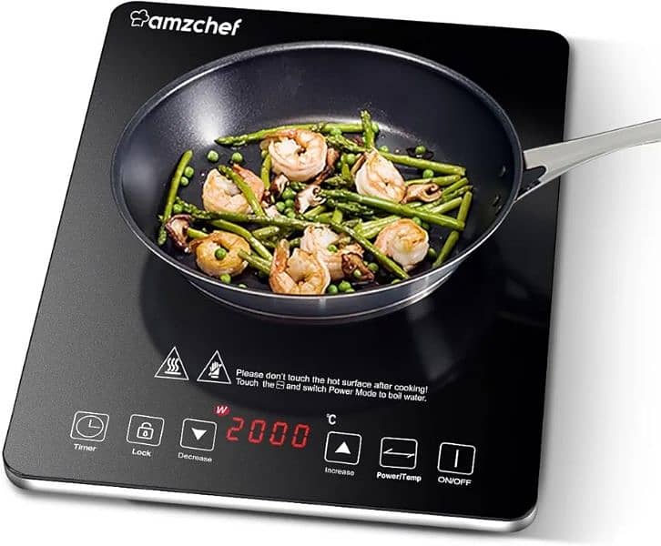 AMZCHEF SINGLE INDUCTION ELECTRIC STOVE COOKER 0