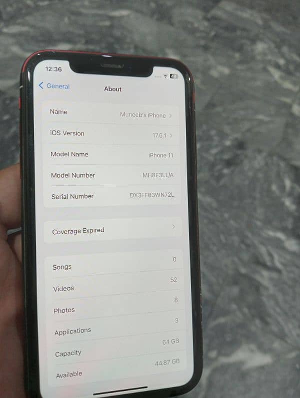 Iphone 11 64gb non pta waterpack 10/10 11