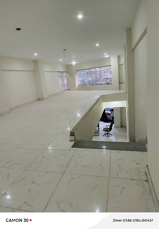 Showrooms for rent main Abbasi hospital k Sath G basement and Mezenine 0