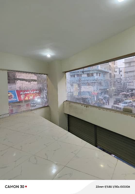 Showrooms for rent main Abbasi hospital k Sath G basement and Mezenine 5