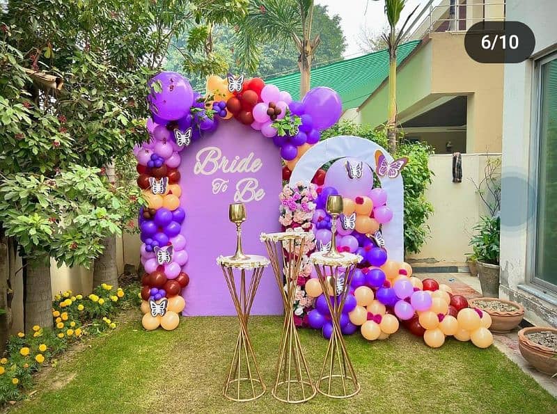 Birthday Anniversary Bridal Wedding Event Planner Decorations 3