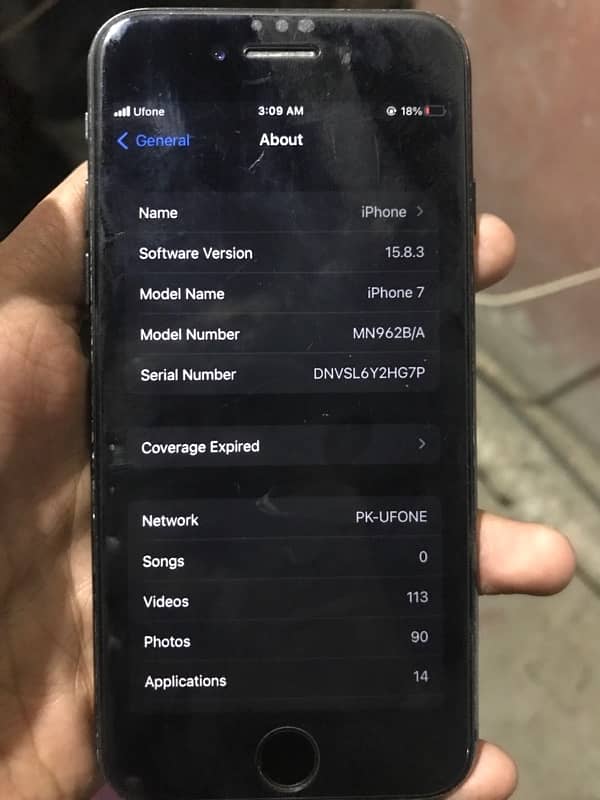 IPhone 7 pta approved 128gb 5