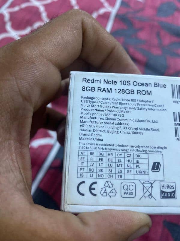 Redmi note 10s 8+128 2