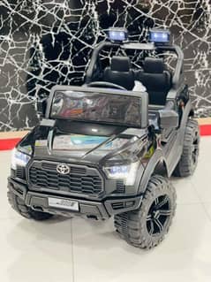 Toyota HILEX 4 x 4 Rechargeable Jeep for Kid Painted Jeep 1 - 8years 0